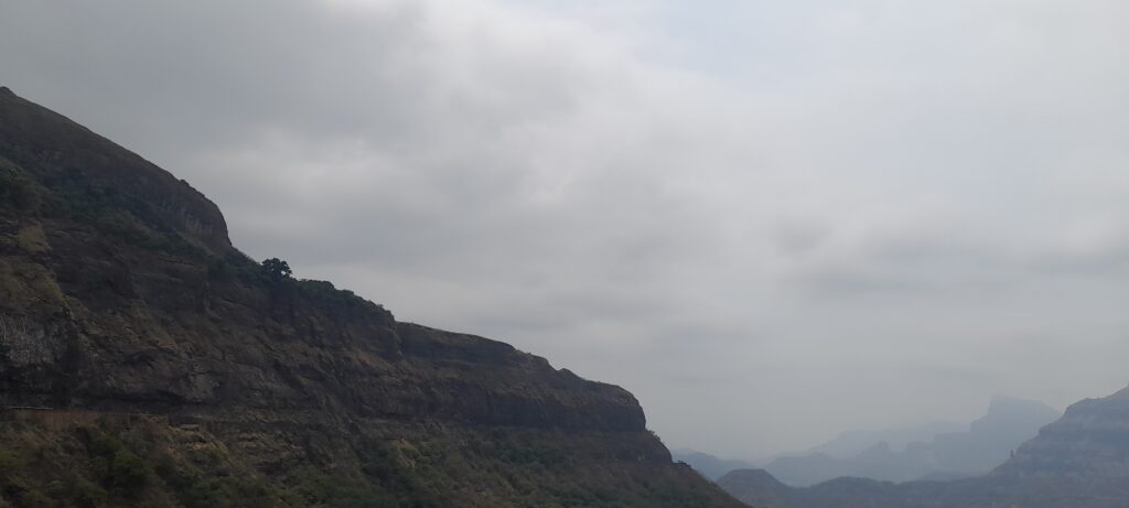 Malshej Ghat with no water