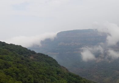 Entering Mahabaleshwar On a Rainy Day