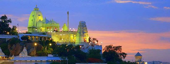 Birla Mandir Hyderabad at Night